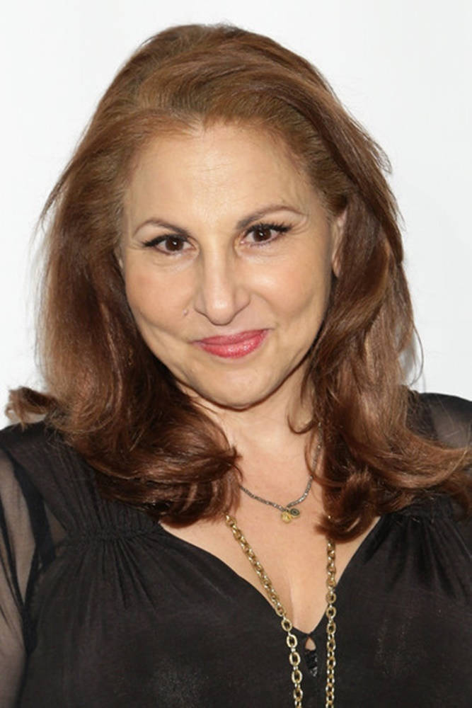 Kathy Najimy On A White Background Wallpaper