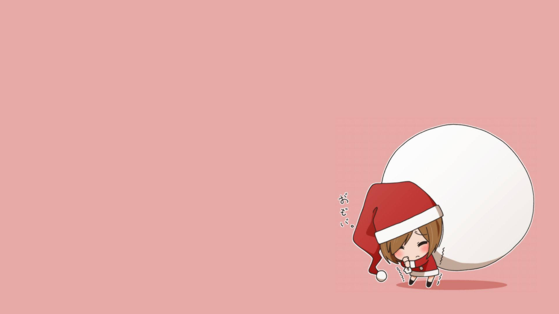 Download free Kawaii Christmas Girl Santa Wallpaper - MrWallpaper.com