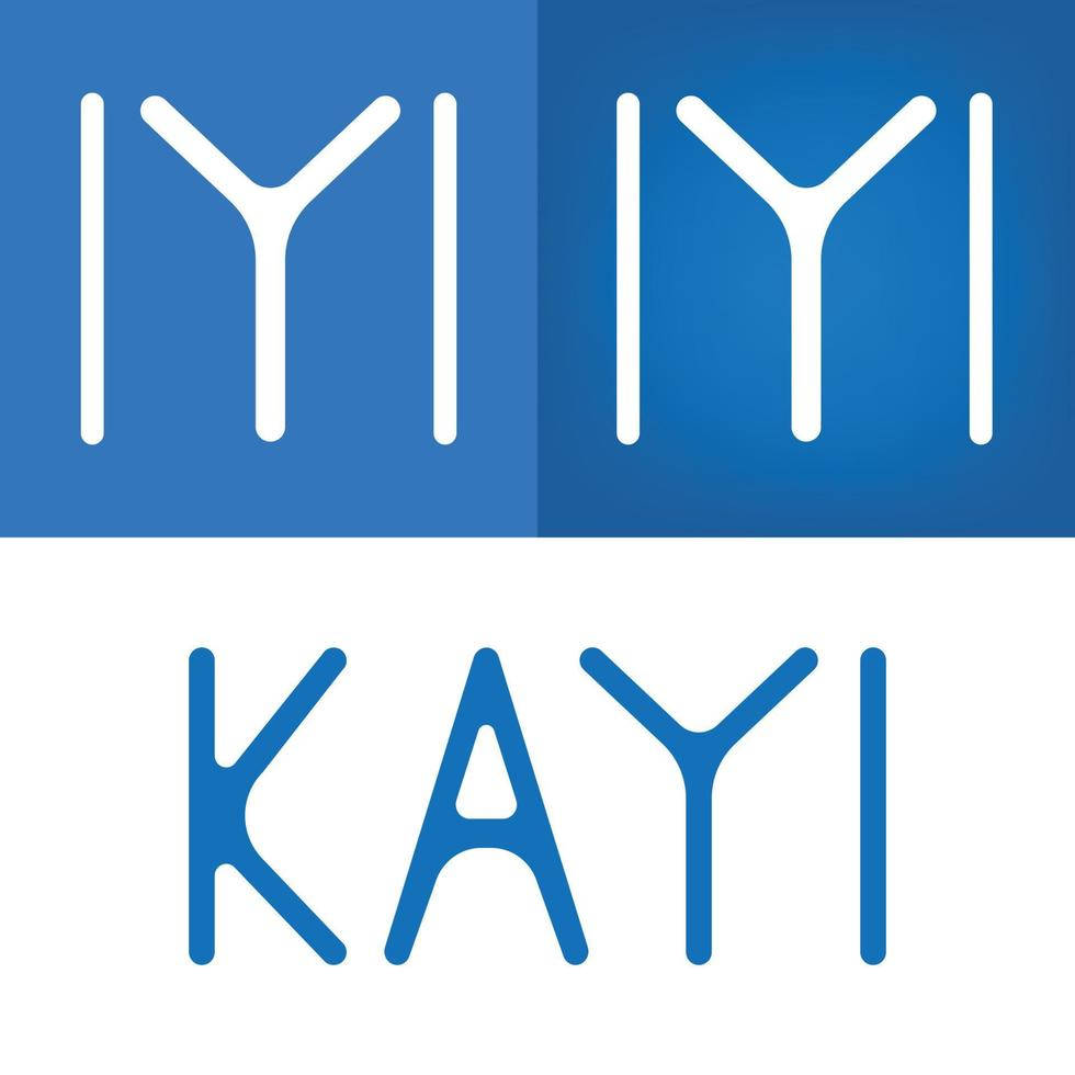 Kayi Tribe Blue And White Seal Collage Wallpaper