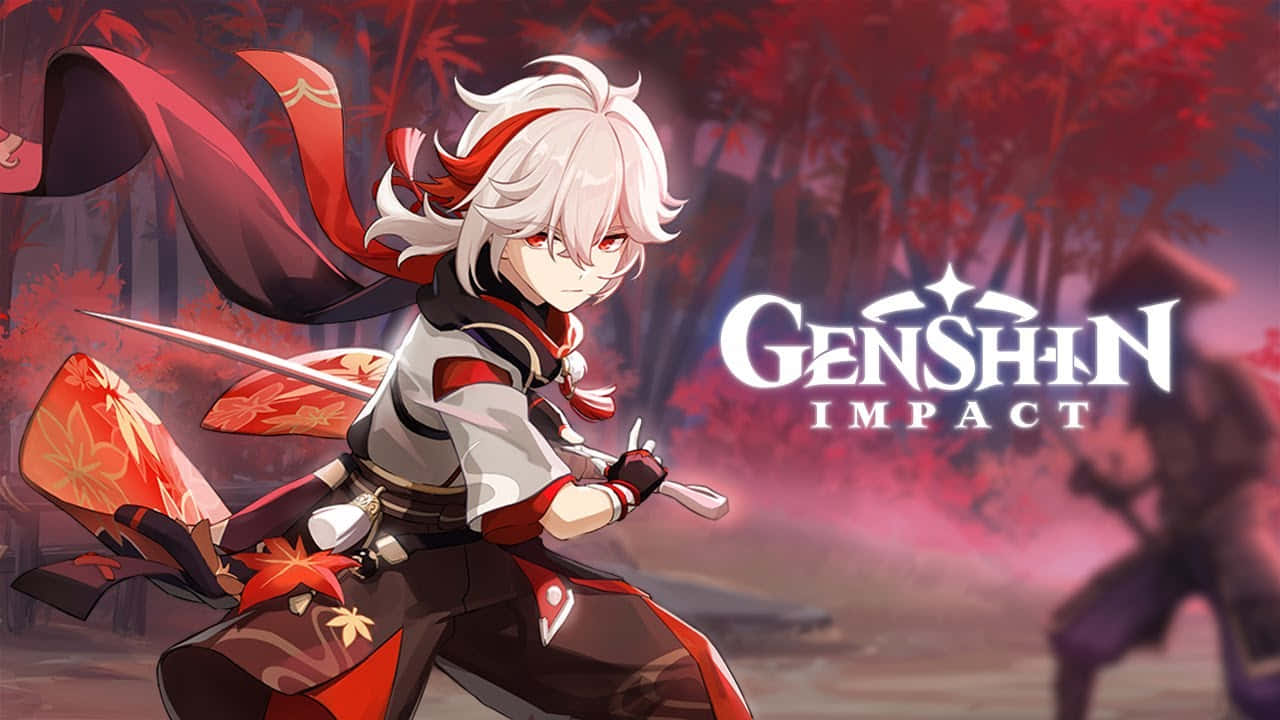Kazuha Genshin Impact Character Wallpaper