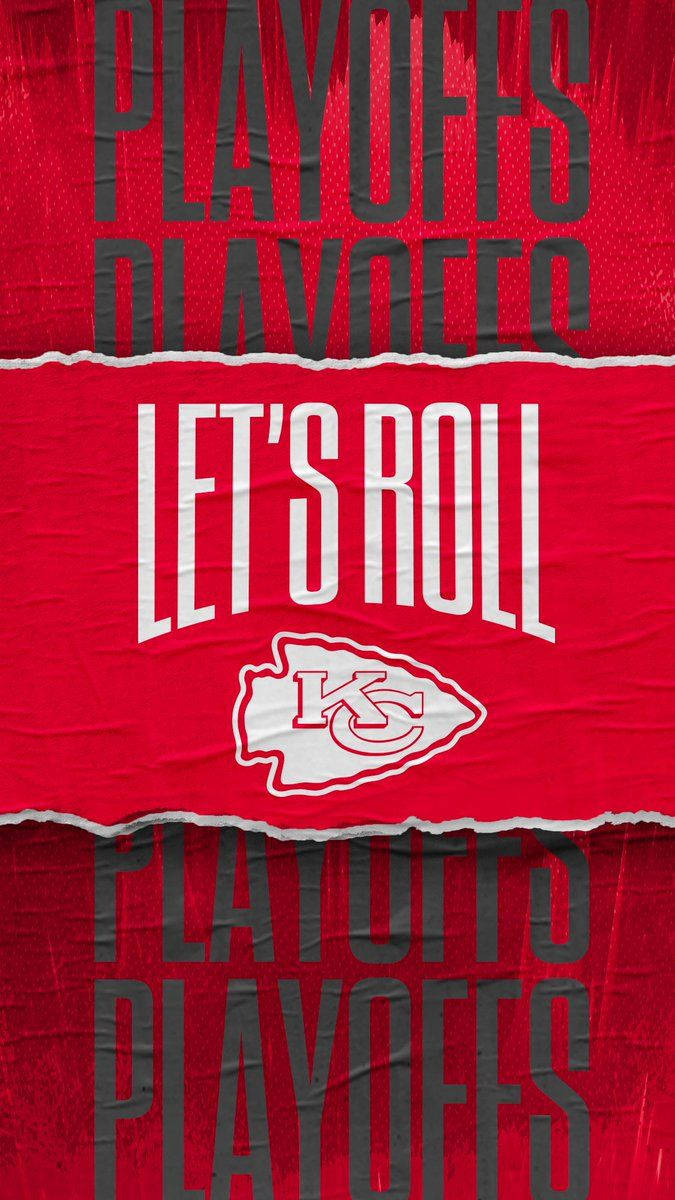 Kc Chiefs Let's Roll Playoffs Wallpaper