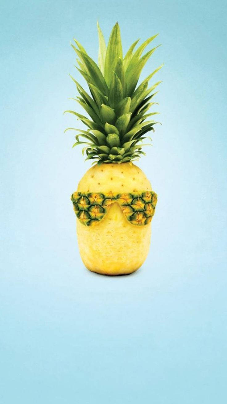 Keep It Cool, Iphone Style With Pineapple! Wallpaper