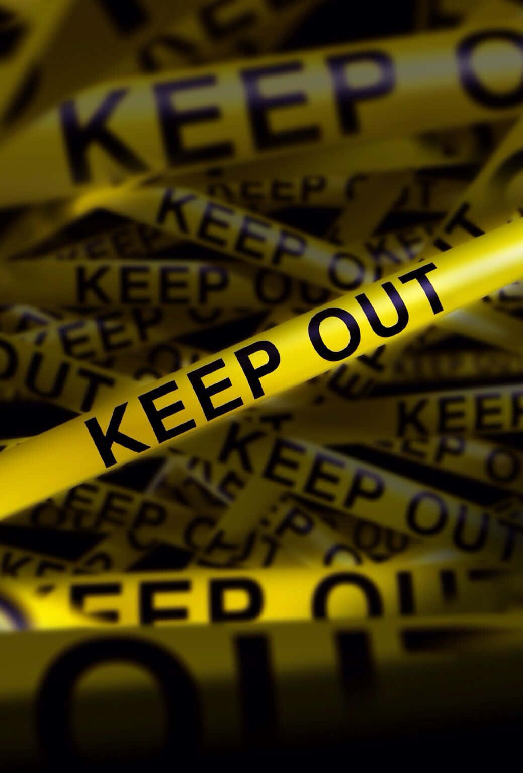 Keep Out Funny Lock Screen Wallpaper