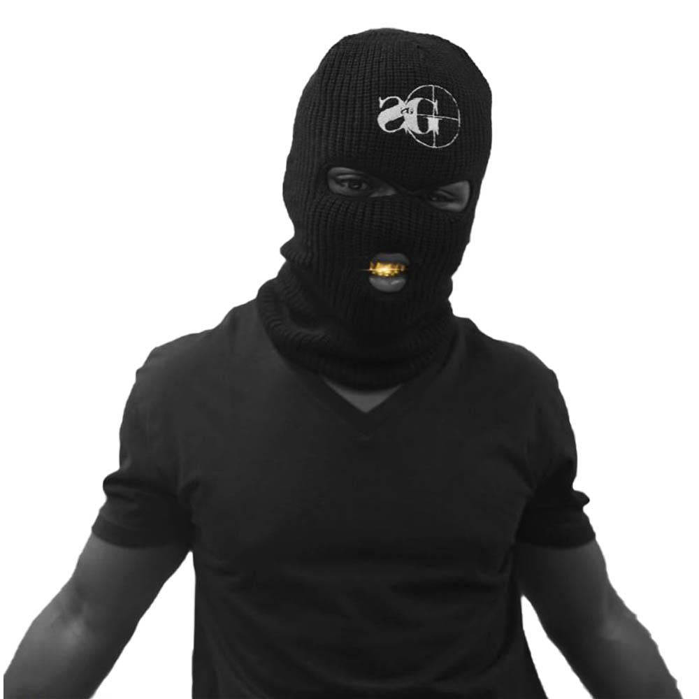 Keep Yourself Protected From The Elements With A Black Ski Mask. Wallpaper