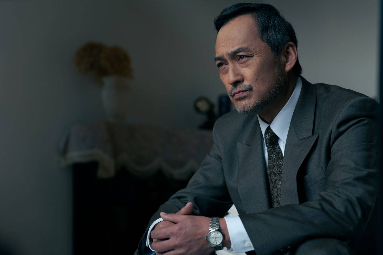 Ken Watanabe Tokyo Vice 2022 Scene Wallpaper