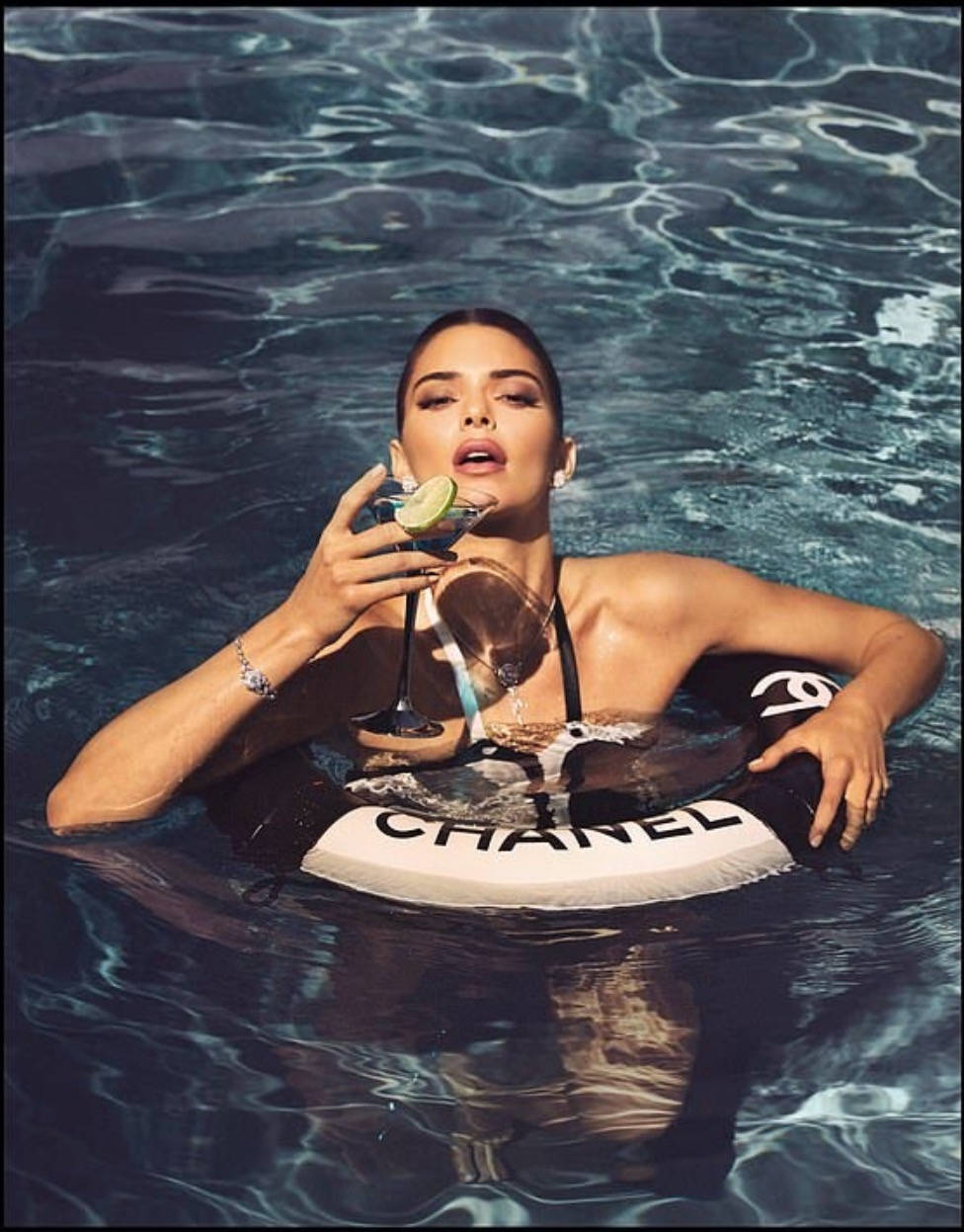 Kendall Jenner For Chanel Wallpaper