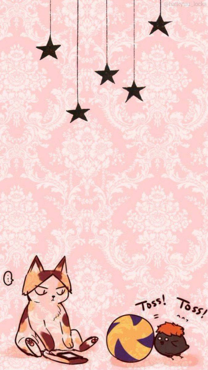 Kenma Kozume Cat Wallpaper