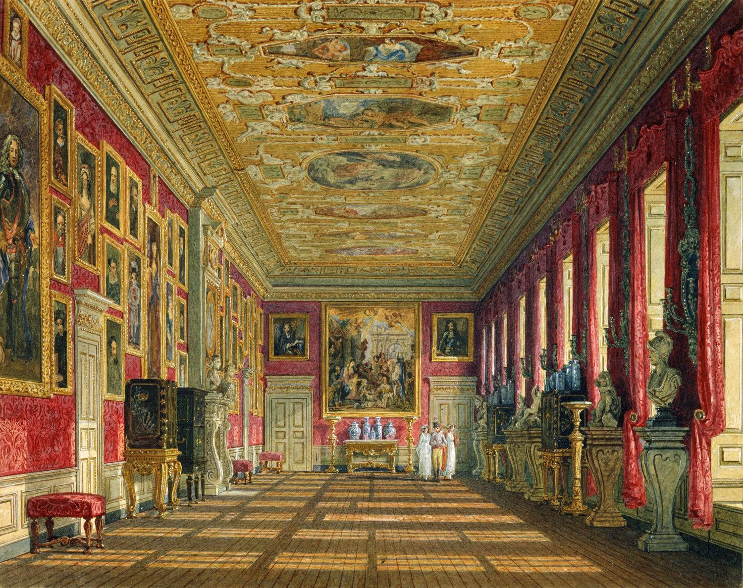 Kensington Palace The Kings Gallery Wallpaper