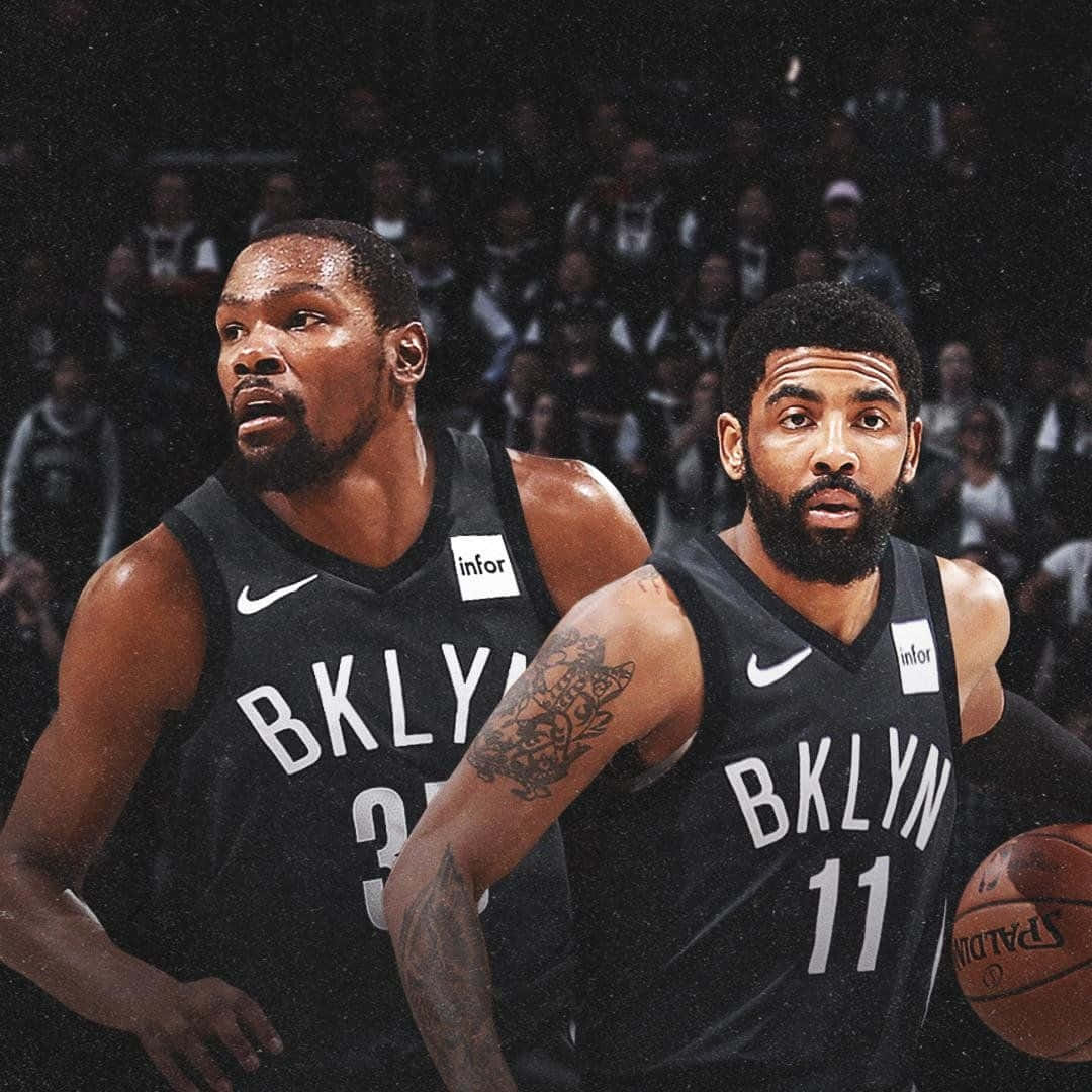 Kevin Durant Kyrie Irving Nets Wallpaper
