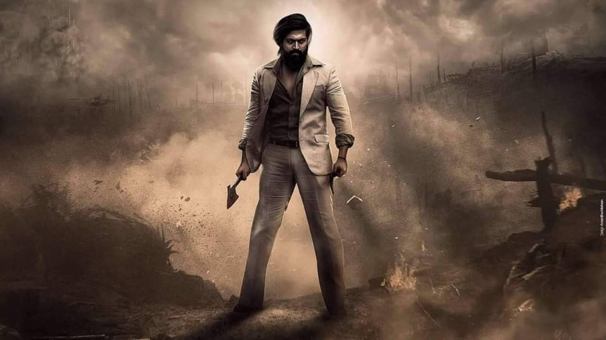 Kgf Chapter 2 Edited Photo Wallpaper