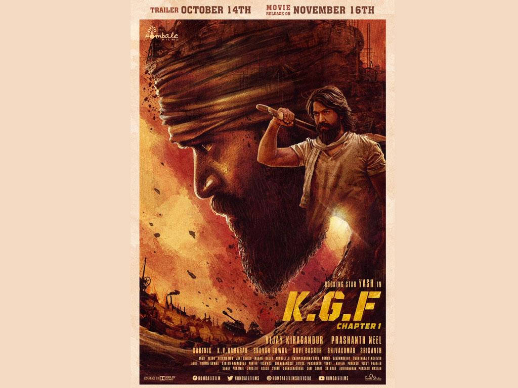 Kgf Promotional Painting Wallpaper