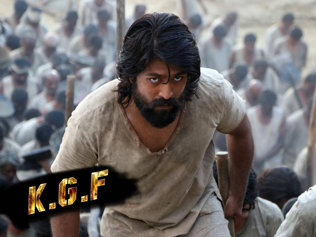 Kgf Rocky In Dirty Worker Clothes Wallpaper