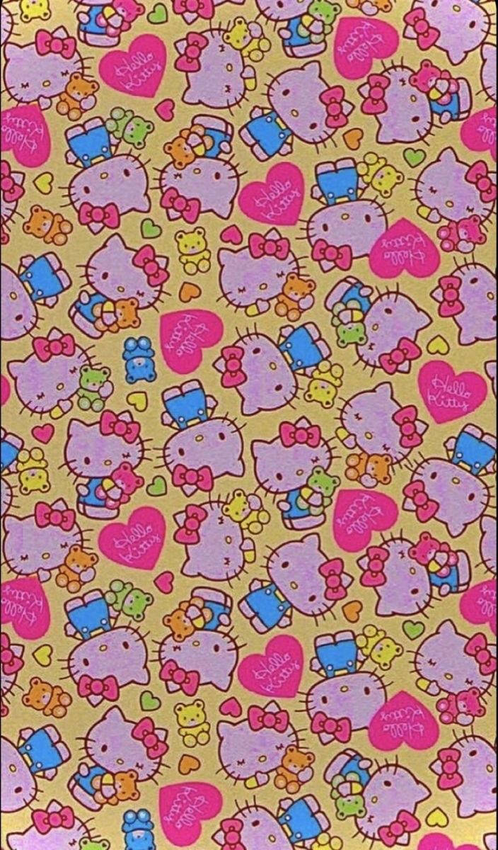 Kidcore Hello Kitty Wallpaper