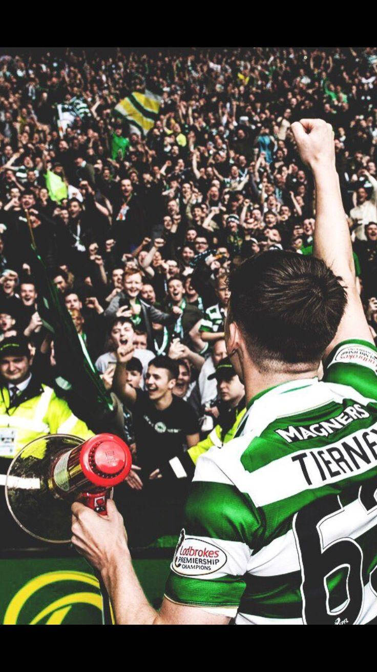 Kieran Tierney During Football Rally Wallpaper