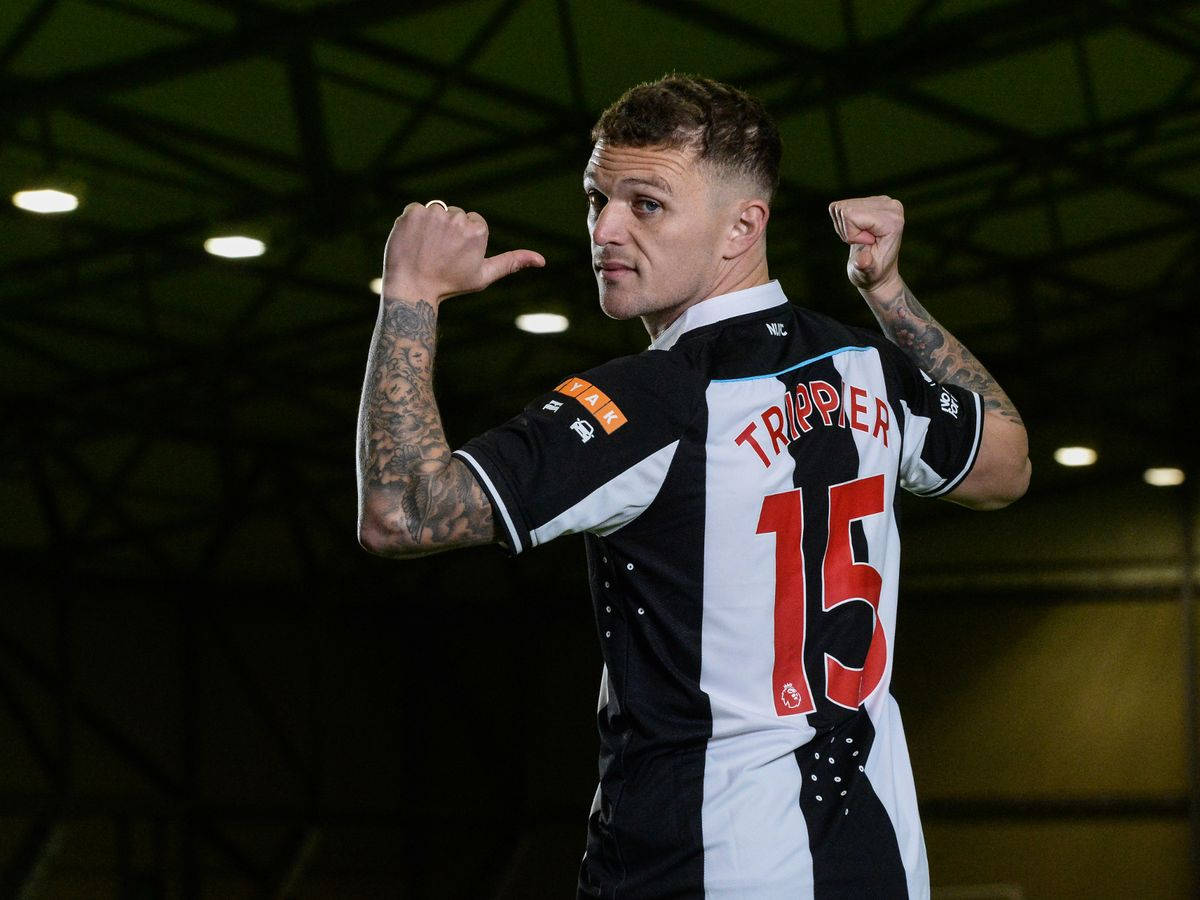 Kieran Trippier Pose Wallpaper