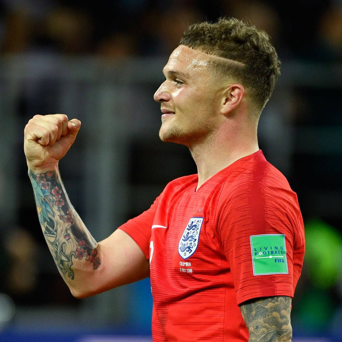 Kieran Trippier Sideview Wallpaper