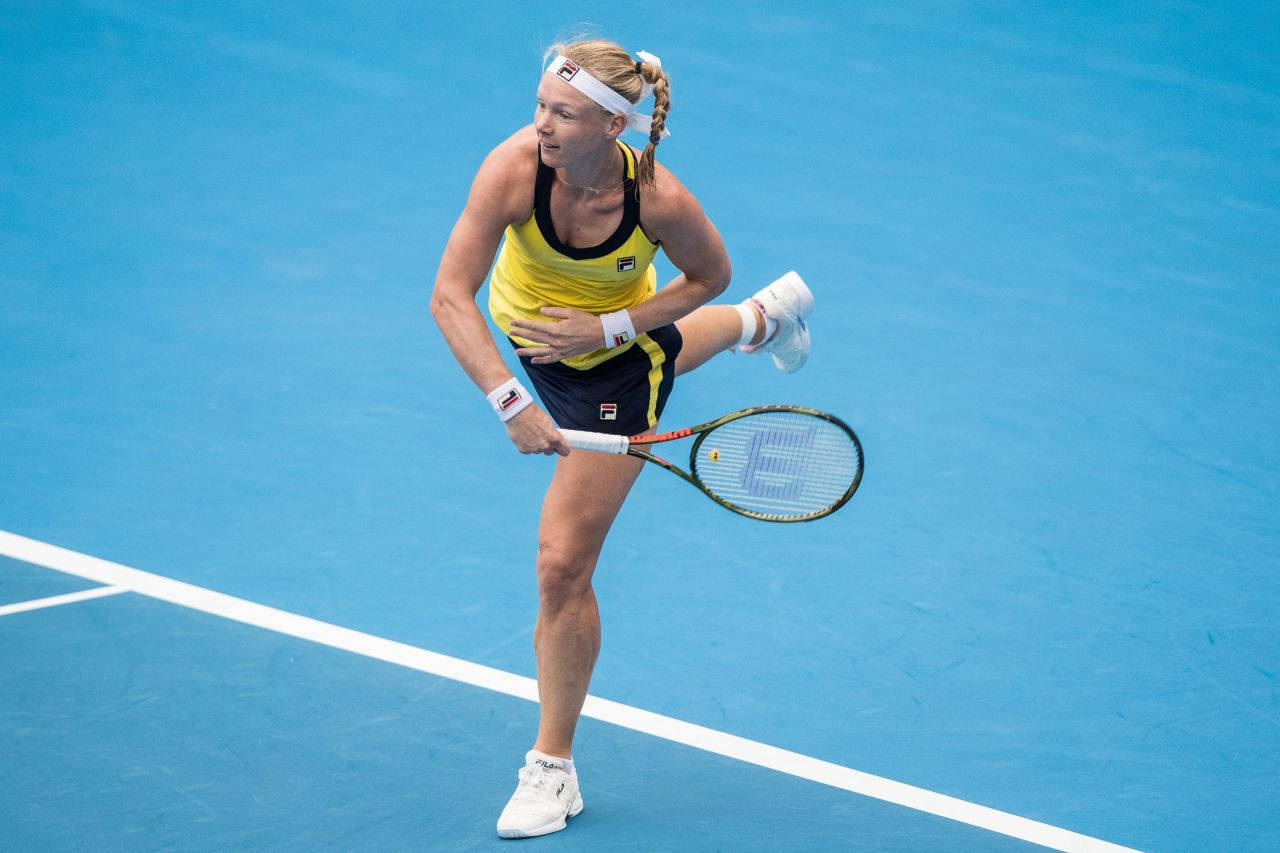 Kiki Bertens - Grace In Play Wallpaper