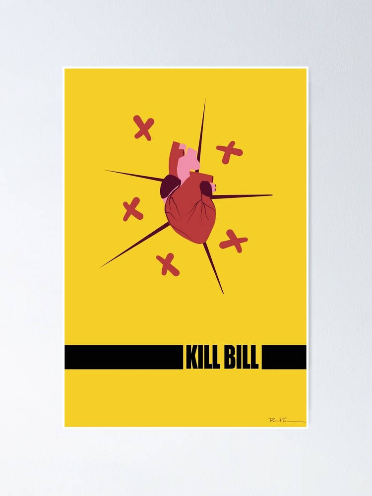 Kill Bill Heart Poster Wallpaper
