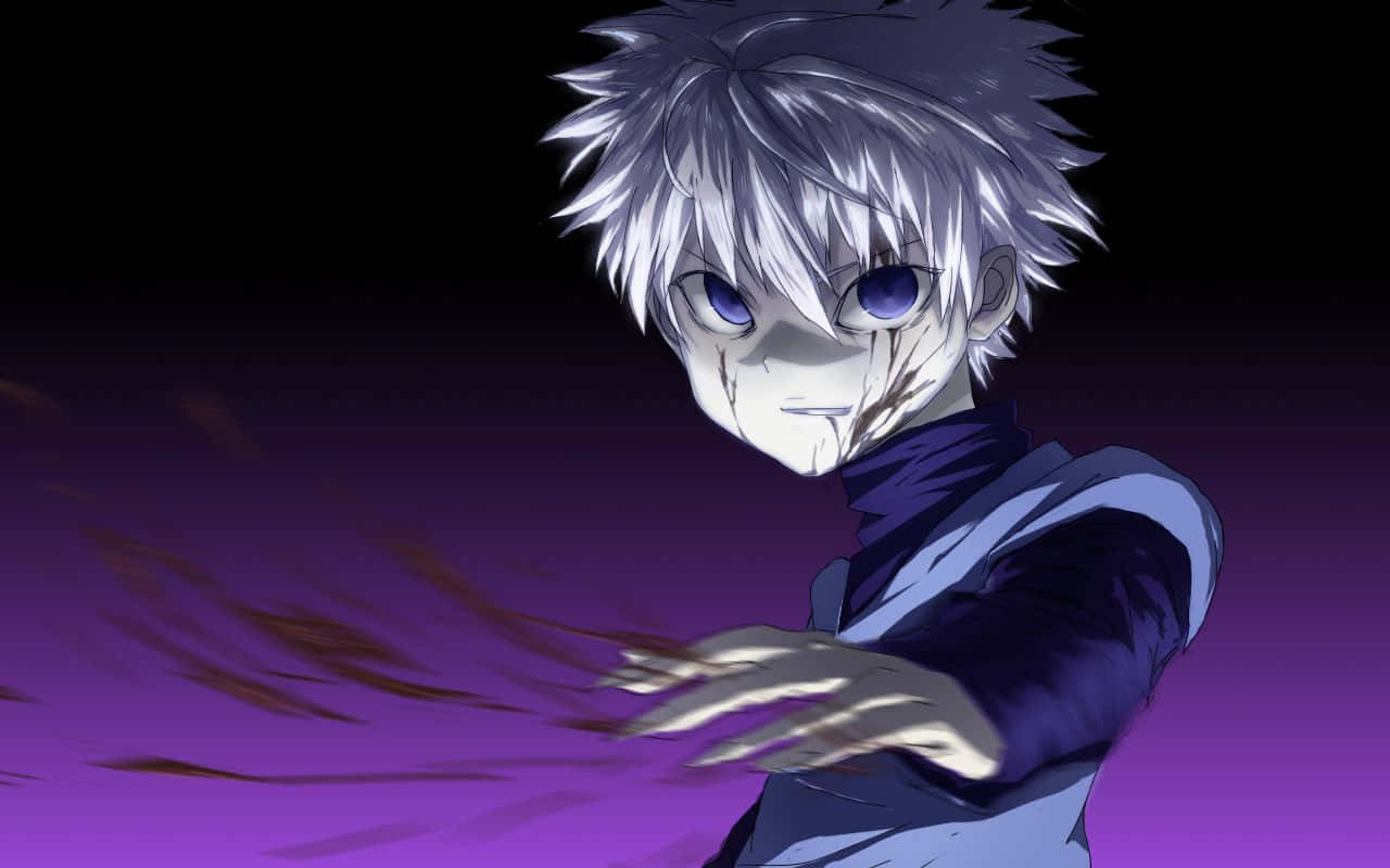 Killua Cute Blood Wallpaper