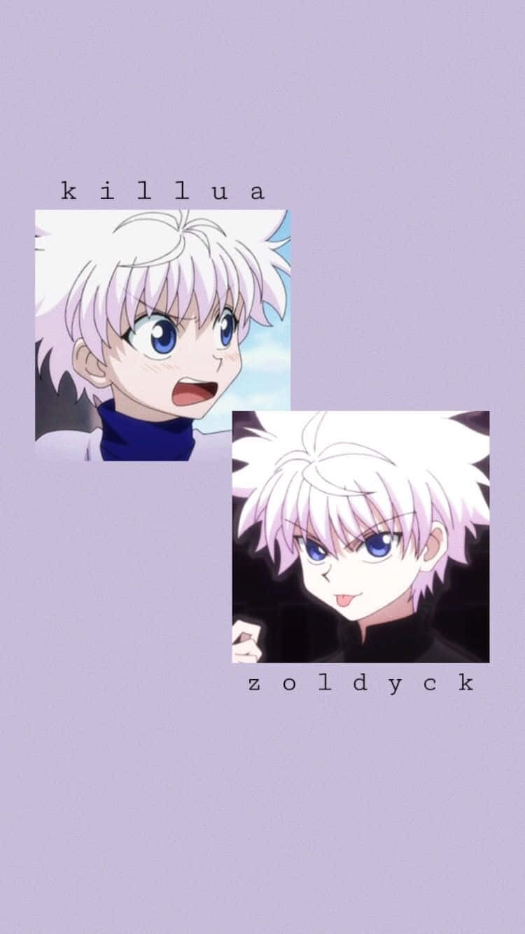 Killua Cute Pastel Wallpaper