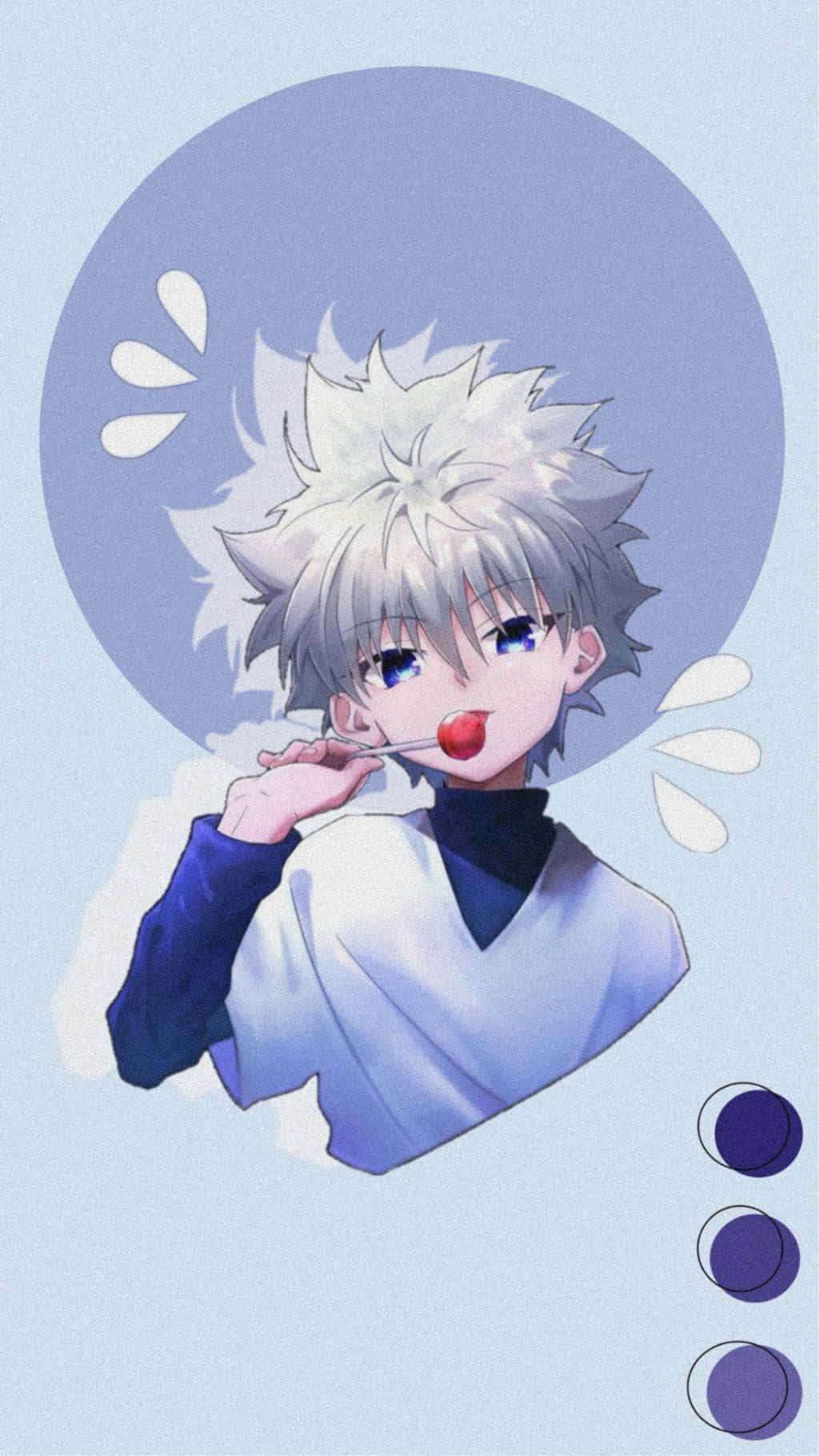 Killua Cute Tongue Wallpaper