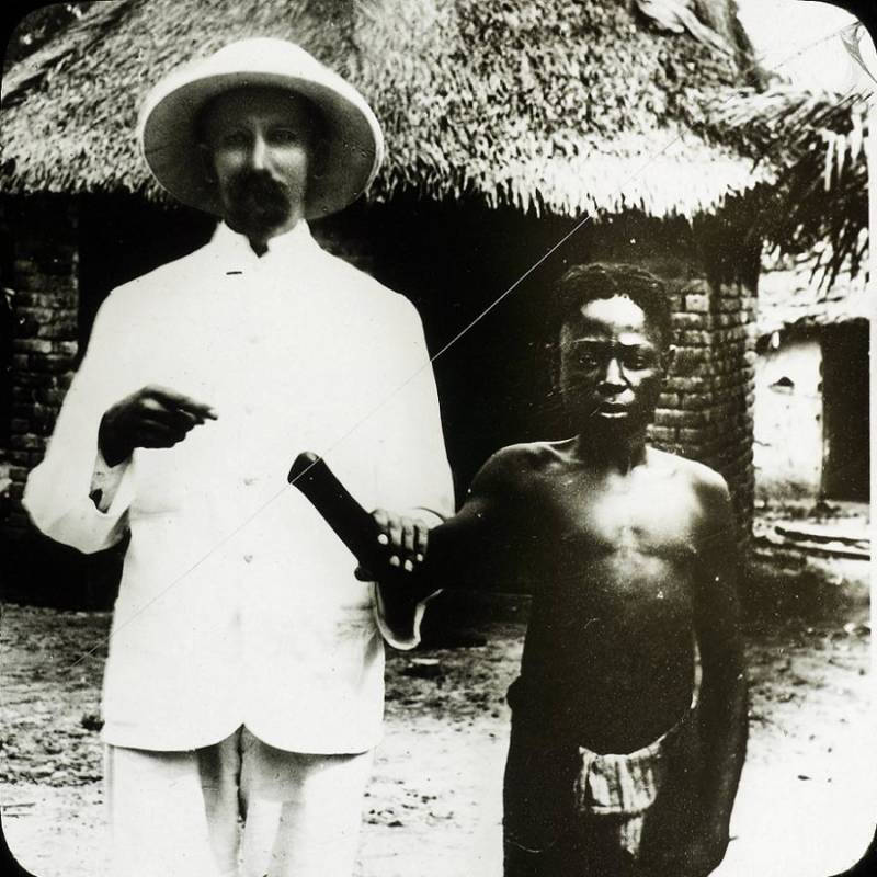 King Leopold & African In Congo Wallpaper