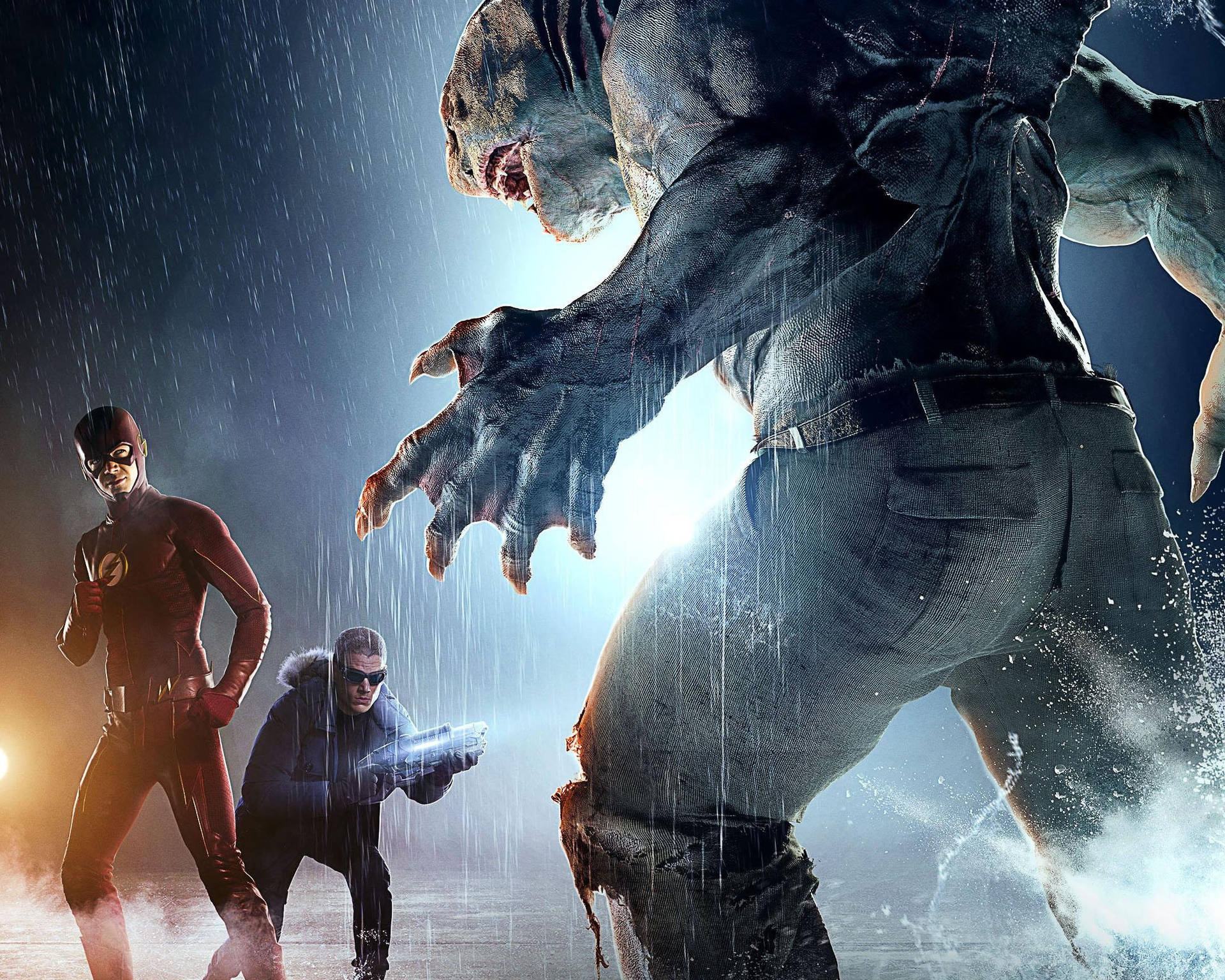 Download free King Shark, The Flash, Captain Cold Wallpaper -  MrWallpaper.com