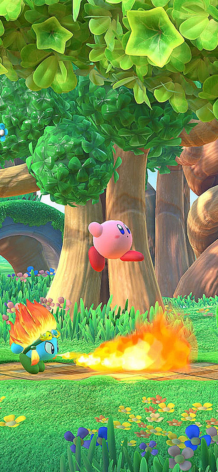 Kirby - Kirby's Dream World Screenshot Wallpaper