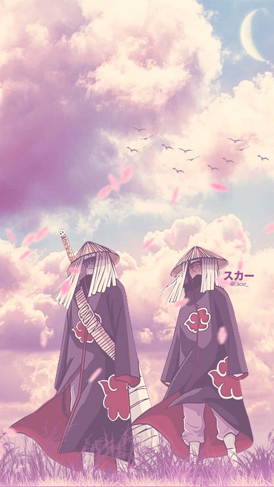 Kisame And Itachi Akatsuki Aesthetic Wallpaper