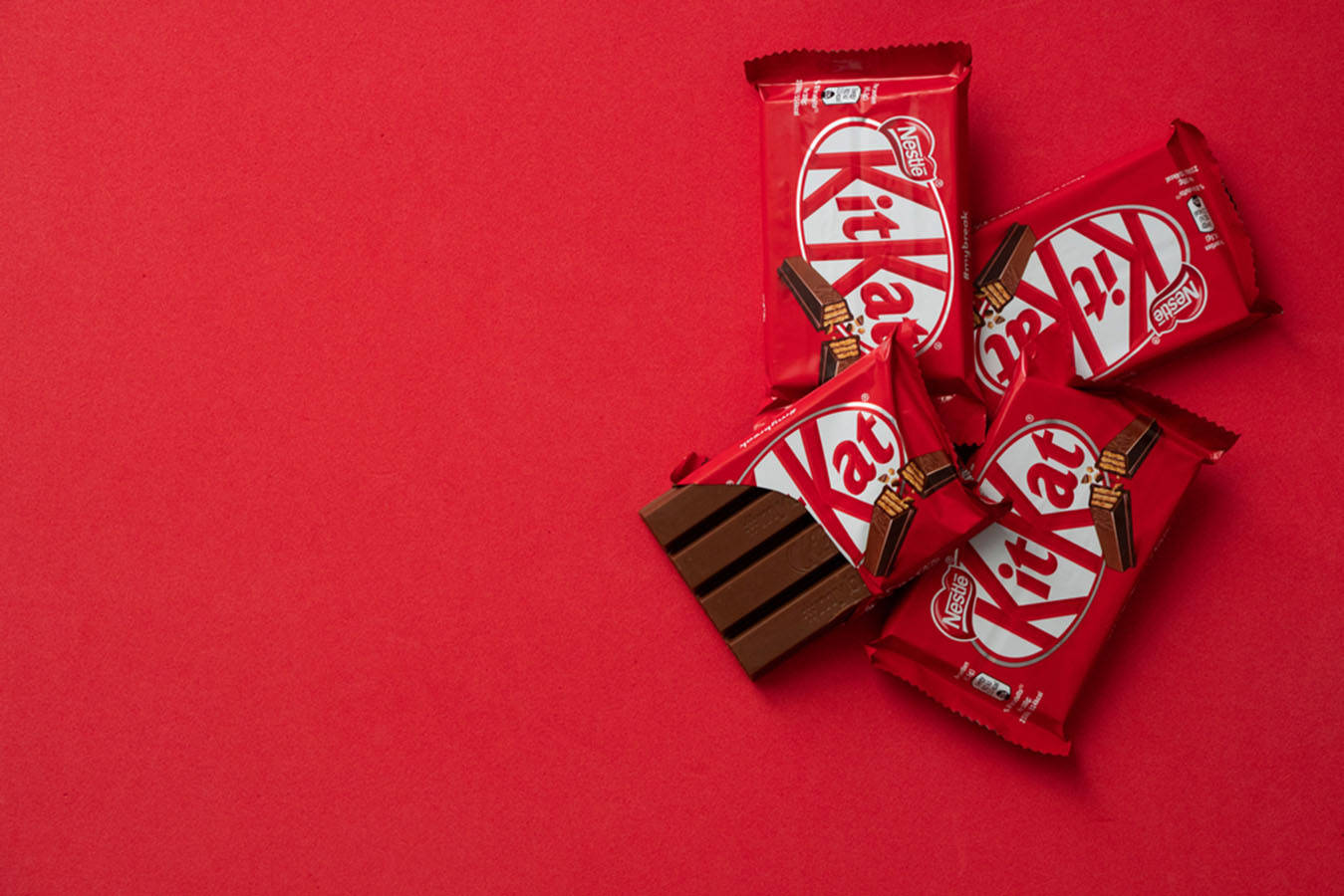 Kit Kat Red Wallpaper