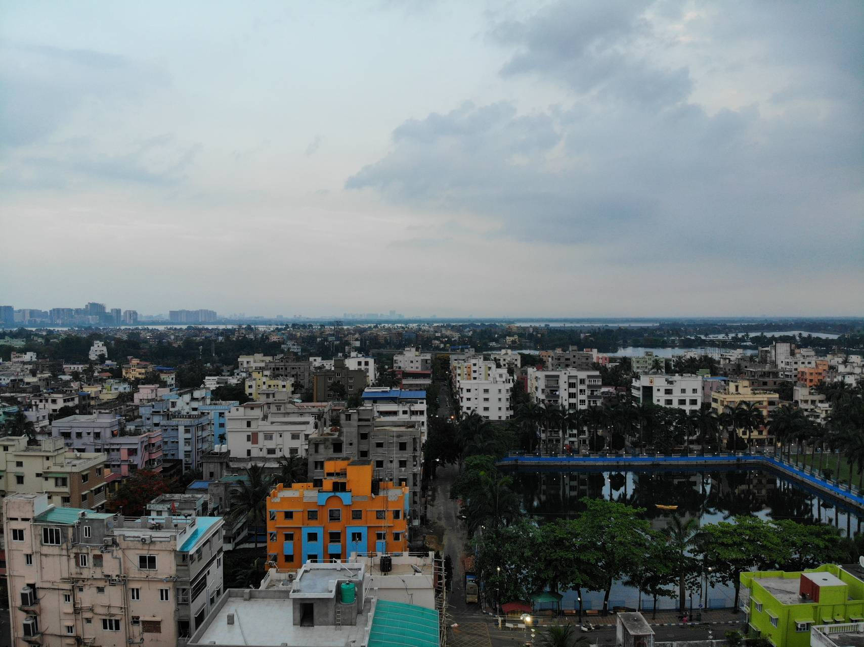 Kolkata City Skyline Wallpaper
