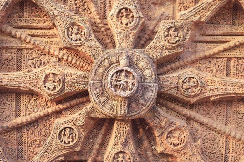Konark Hindu Temple Carvings Wallpaper