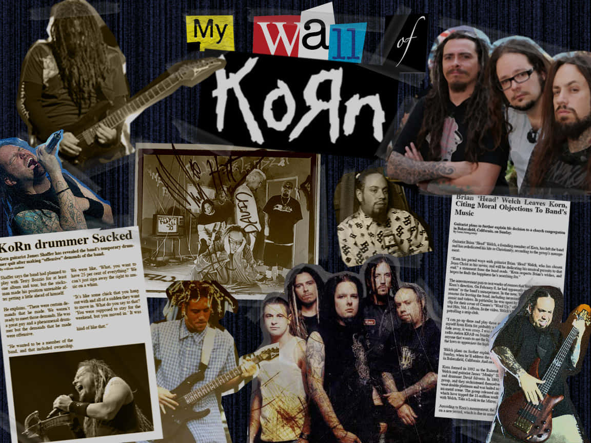 Korn Collage Fanart Wallpaper