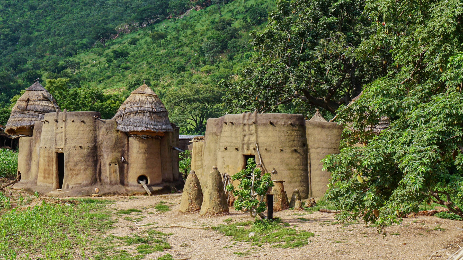 Koutammakou, The Land Of Batammariba Togo Wallpaper