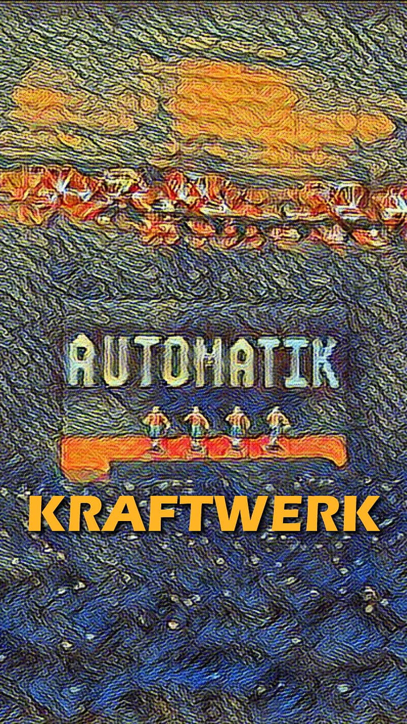 Kraftwerk Automatik Blue Wallpaper