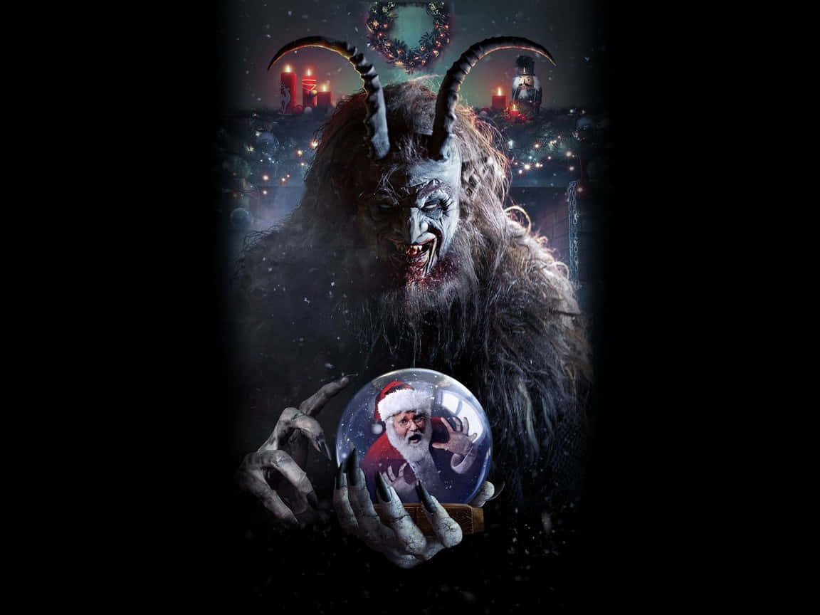 Krampus, The Mischievous Companion To Santa Claus Wallpaper