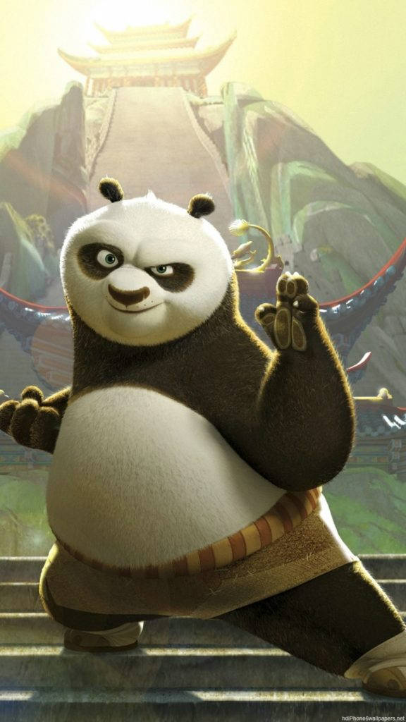 Kung Fu Panda Po Iphone 6 Wallpaper