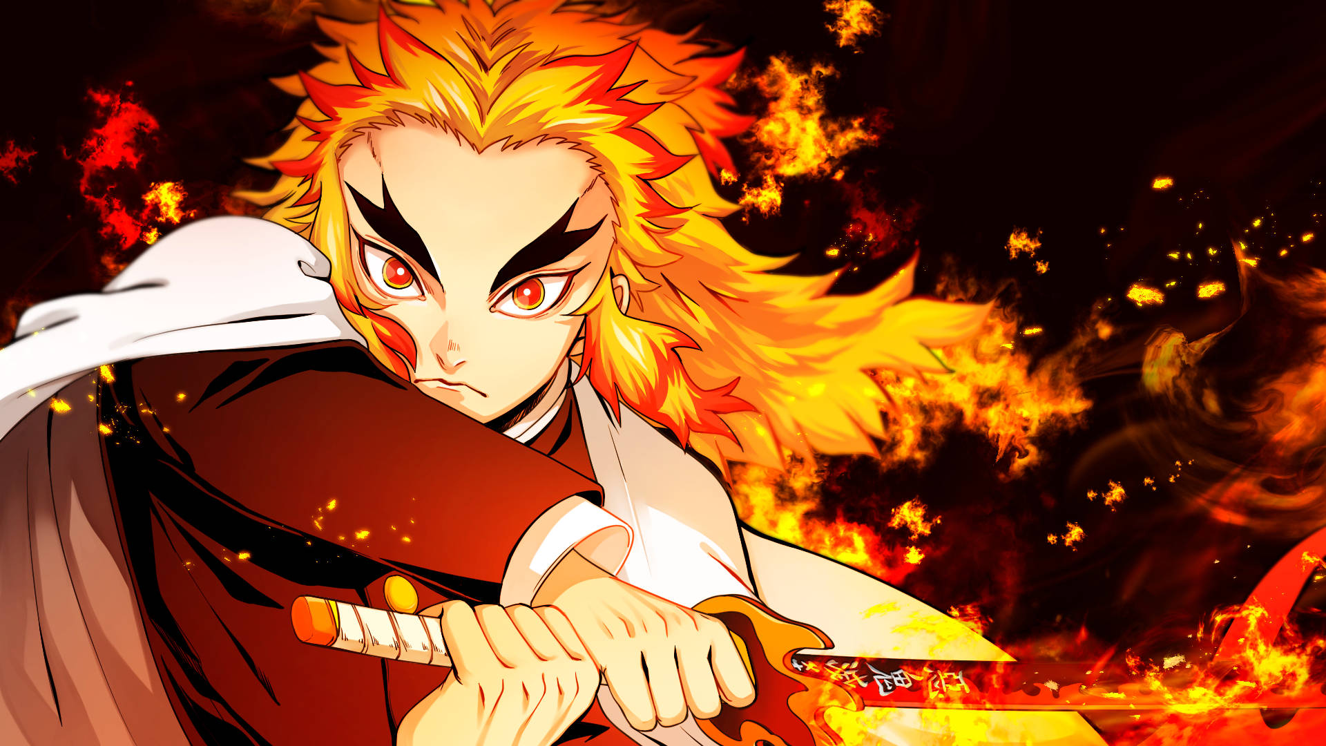 Download free Kyojuro Rengoku From Demon Slayer Wallpaper - MrWallpaper.com