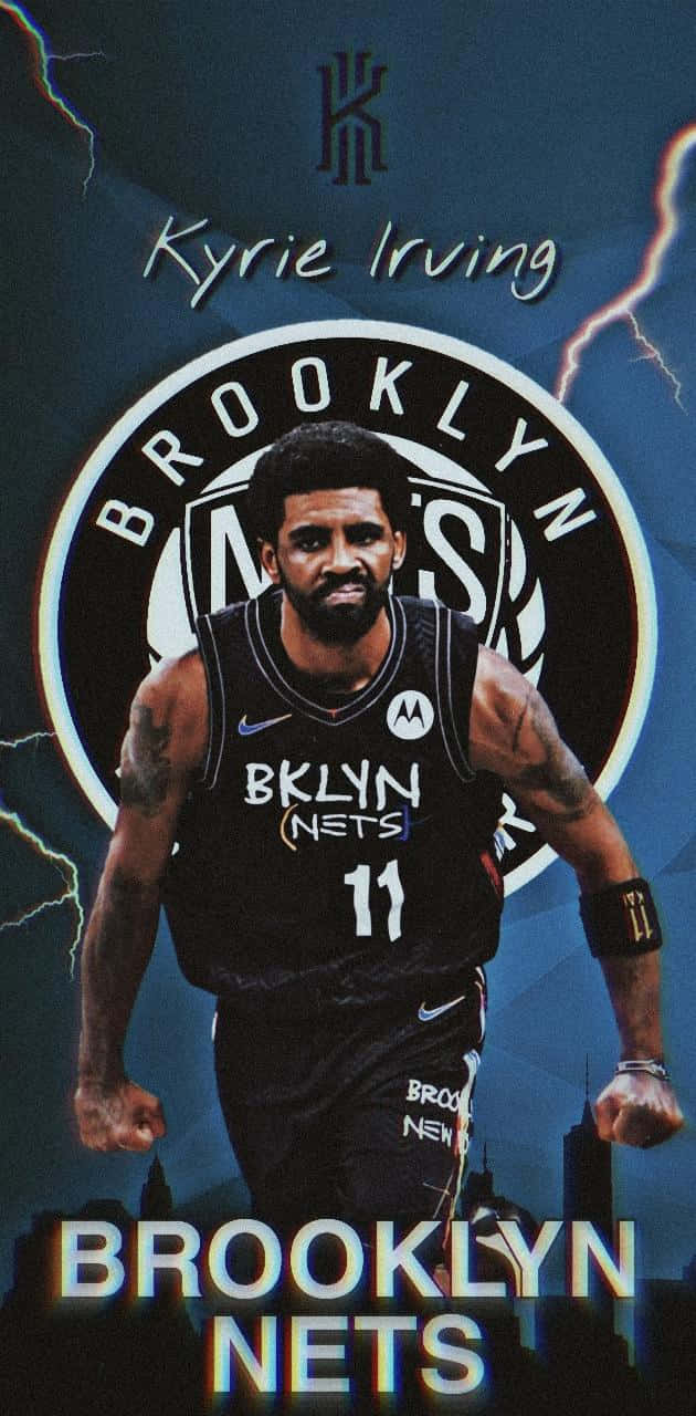 Kyrie Irving With The Brooklyn Nets Wallpaper