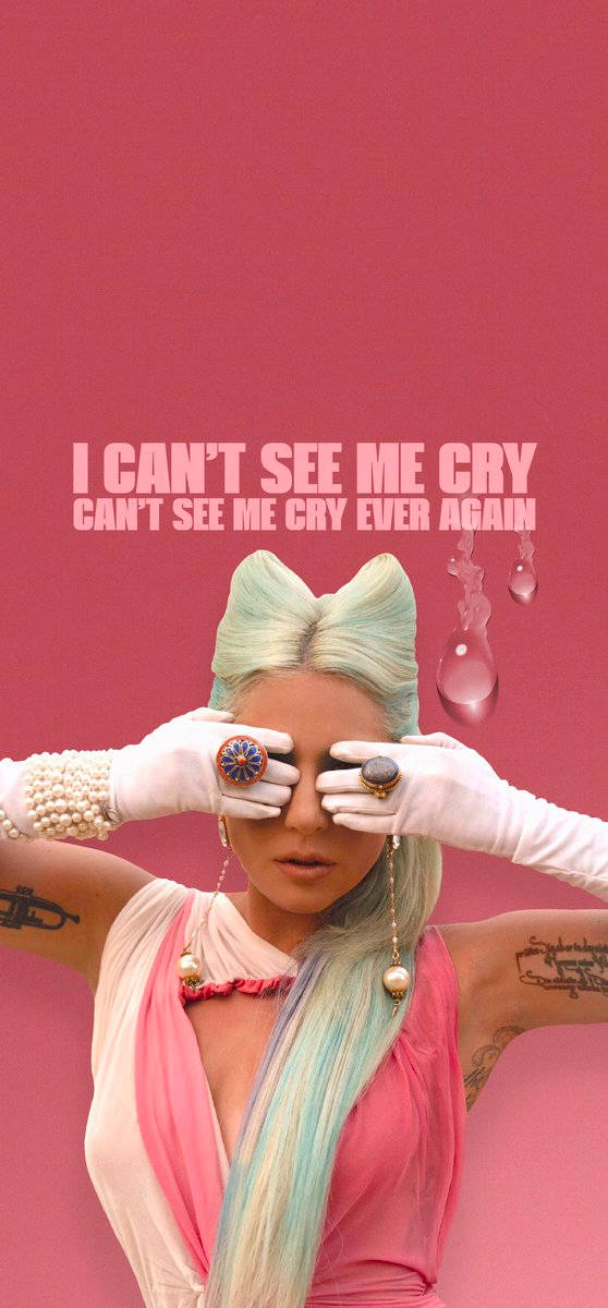 Lady Gaga 911 Lyrics Wallpaper