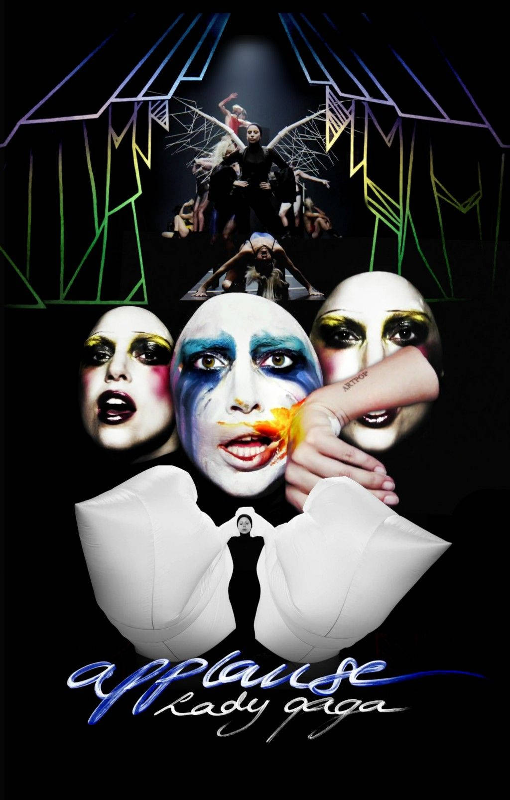 Lady Gaga Applause Poster Wallpaper