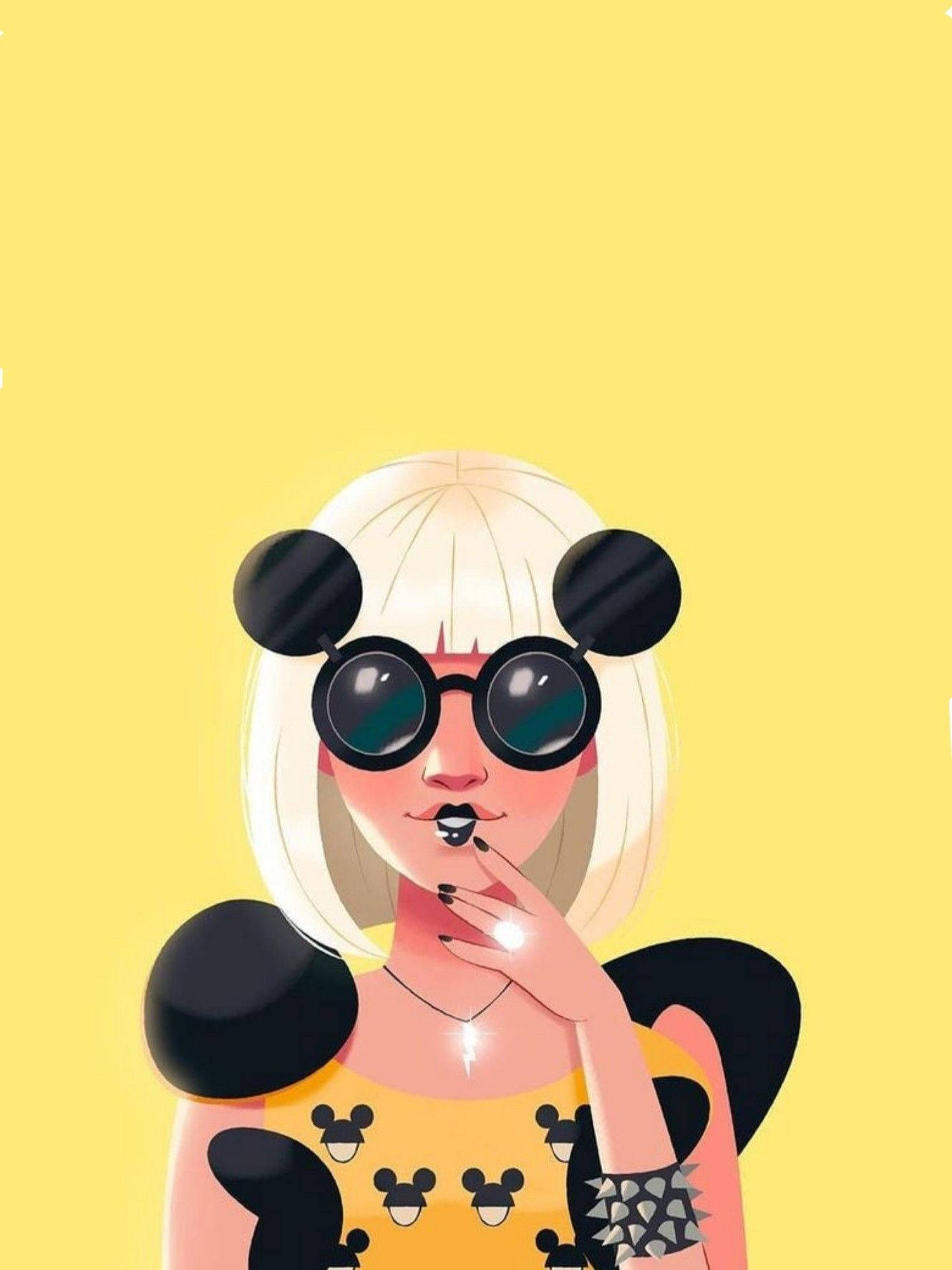 Lady Gaga Paparazzi Digital Art Wallpaper