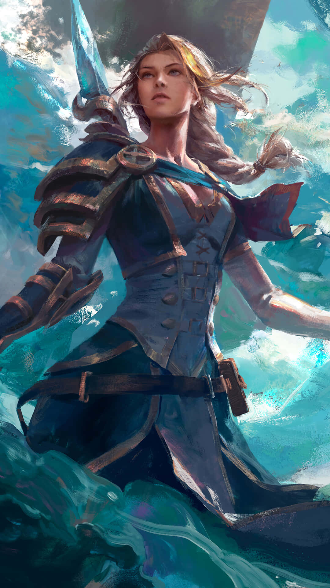 Lady Jaina Fanart Wow 4k Wallpaper