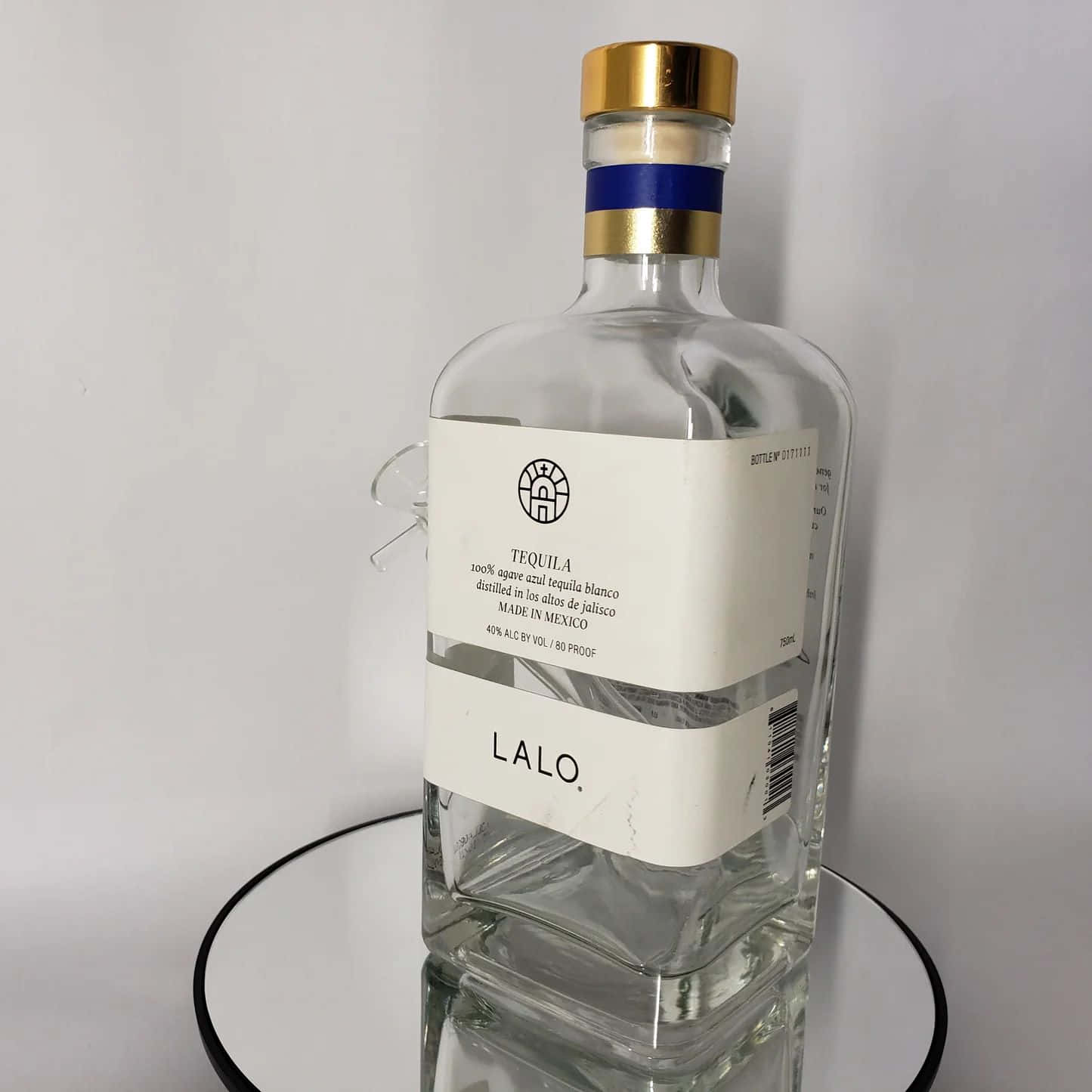 Lalo Tequila Bottle Display Wallpaper