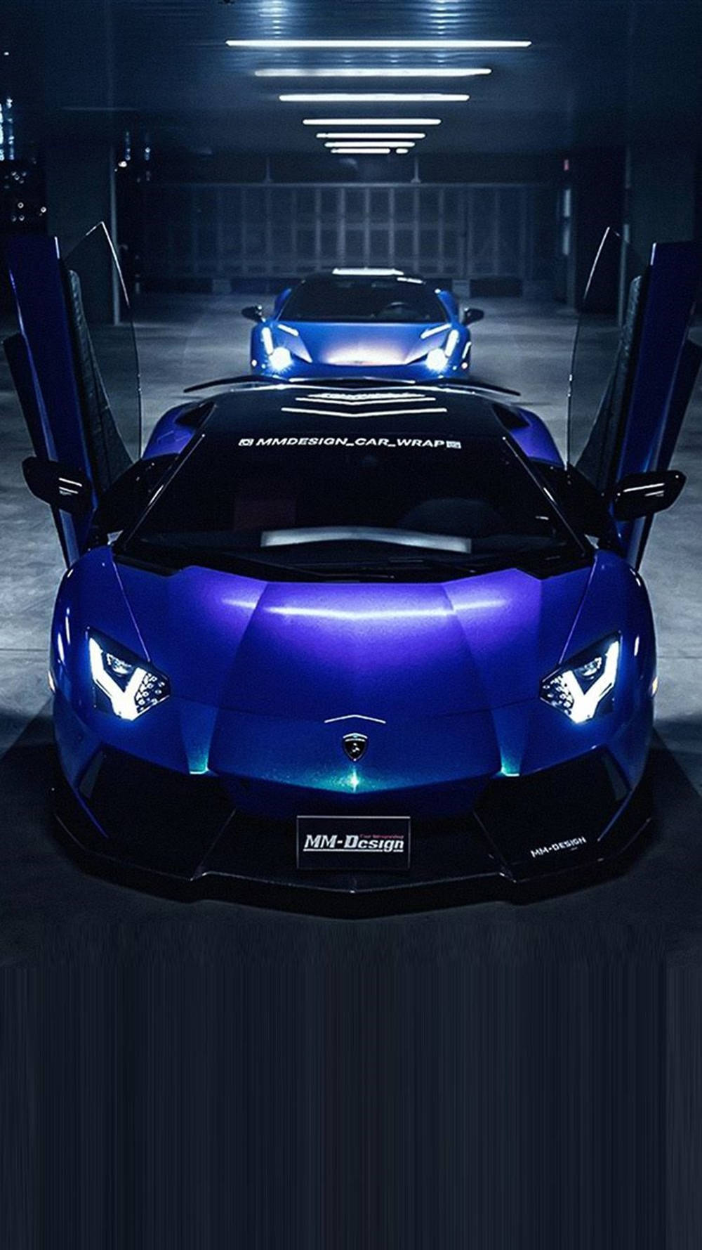 Lamborghini Iphone Blue Aesthetic Cars Wallpaper
