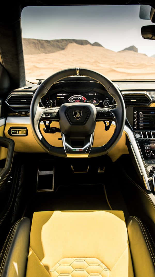 Lamborghini Urus Suv Car Interior Wallpaper