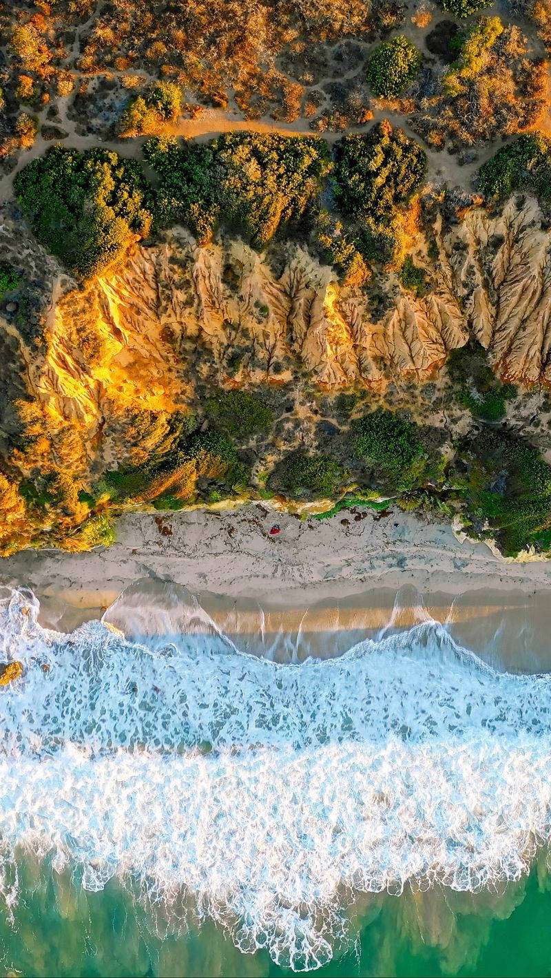 Land And Sea Malibu Iphone Wallpaper