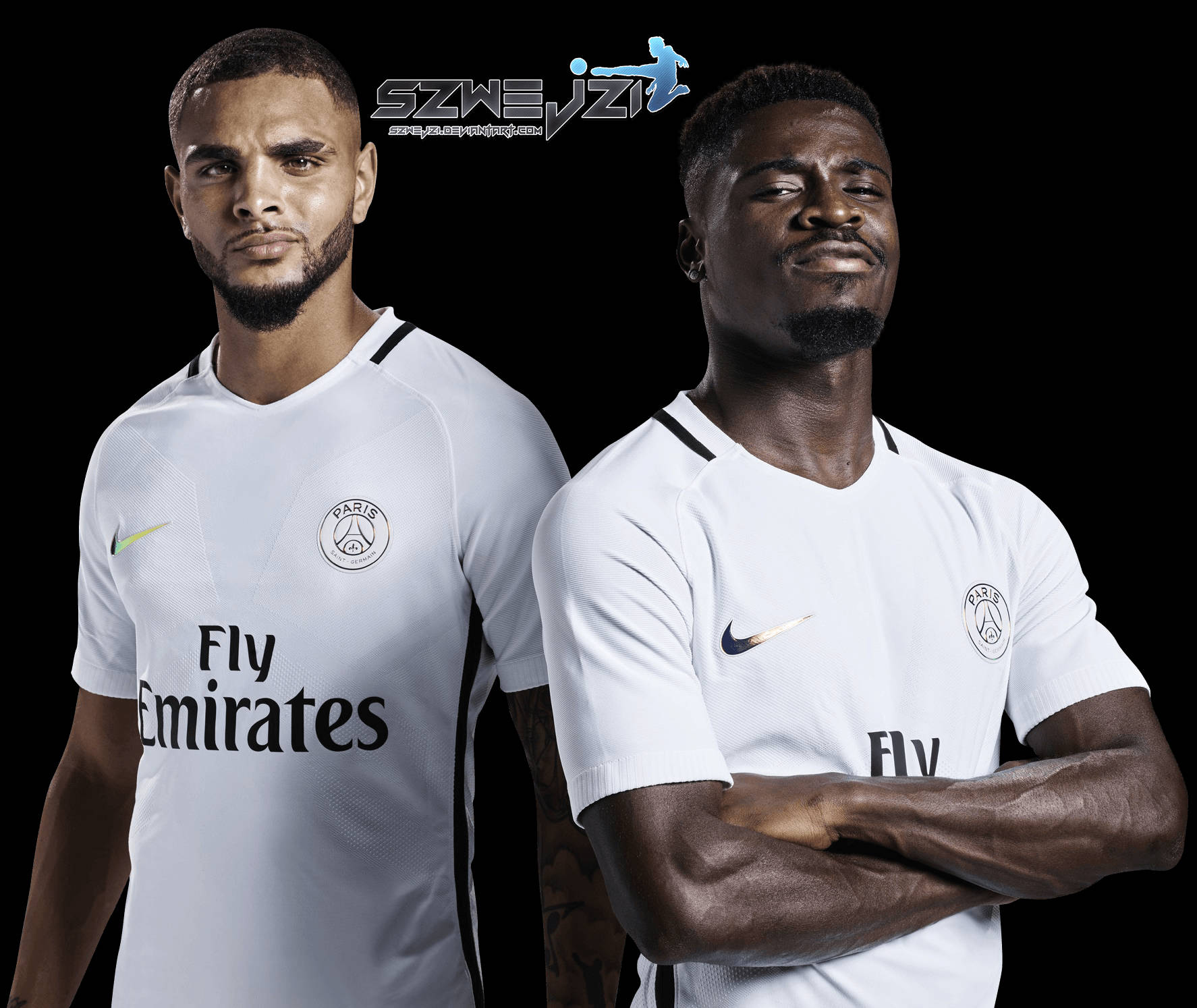 Layvin Kurzawa Posing White Wallpaper