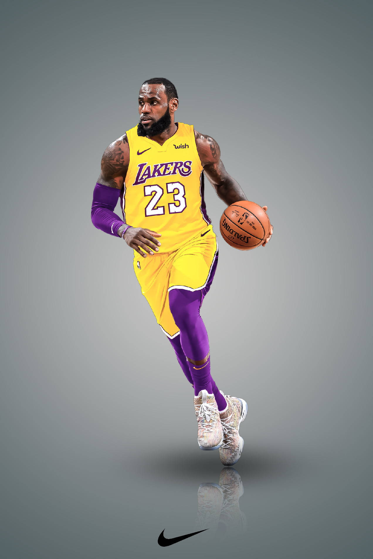 Lebron James Lakers 23 Wallpaper