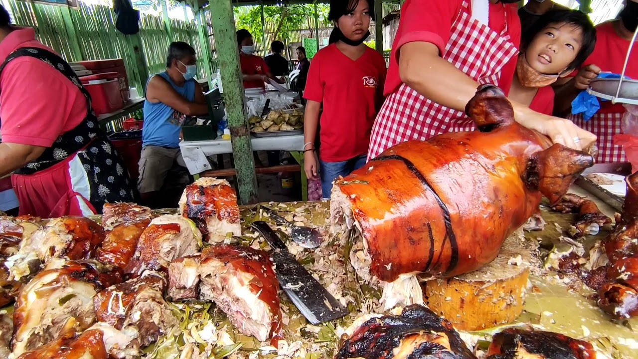 Lechon In The Market Wallpaper